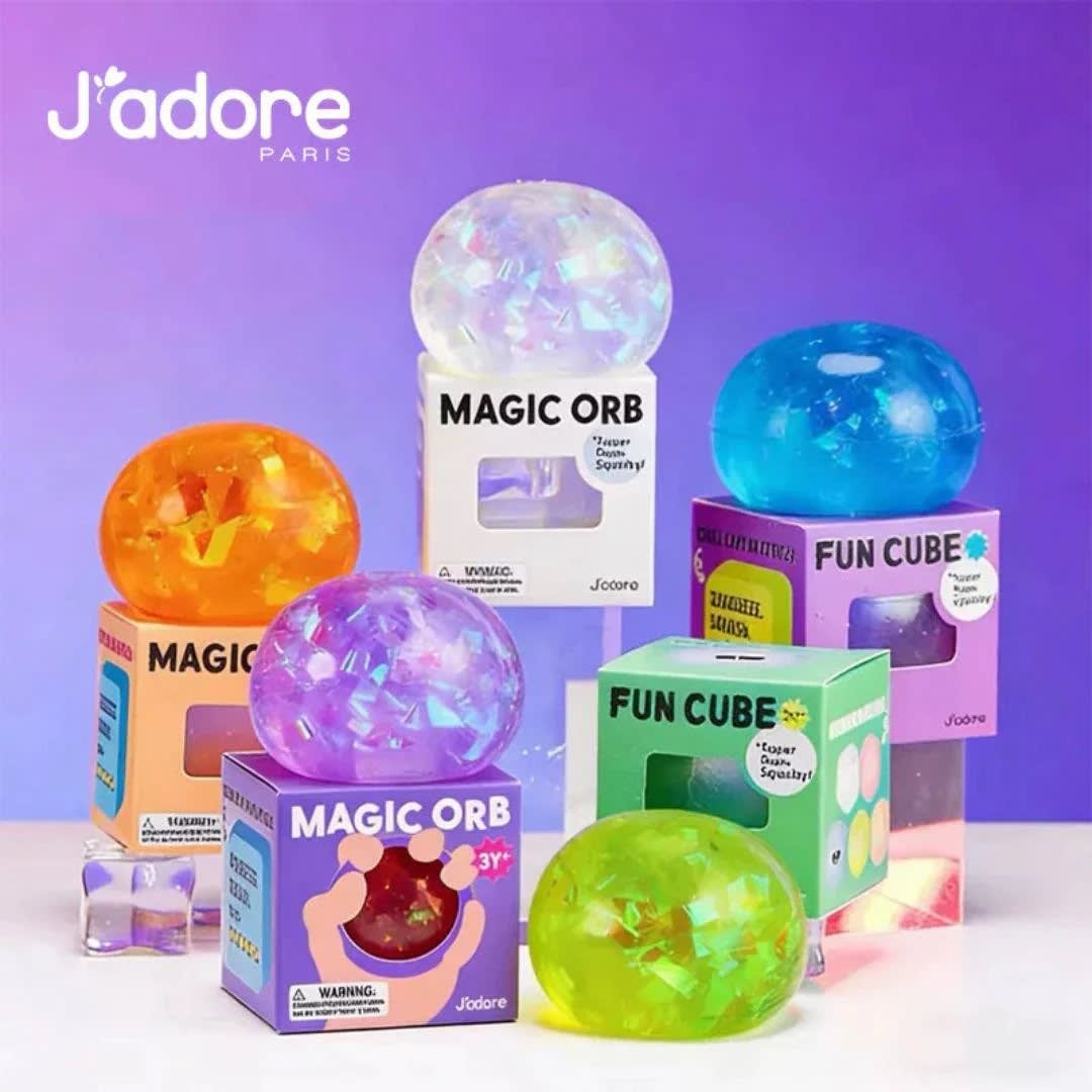 J'adore Magic Orb Squishy Juguete Antiestrés Elástico Surtido – vista 3