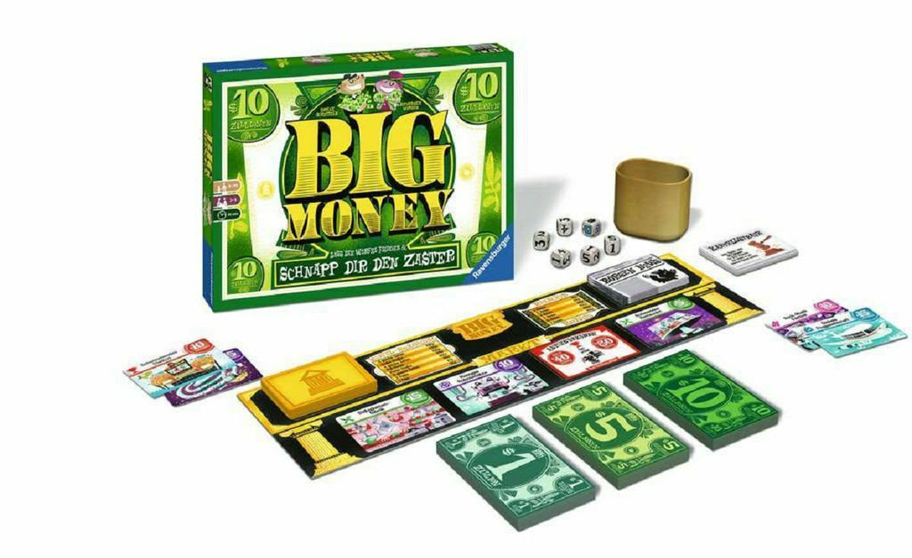 Big Money Juego de Dados de Estrategia y Riesgo – vista 2