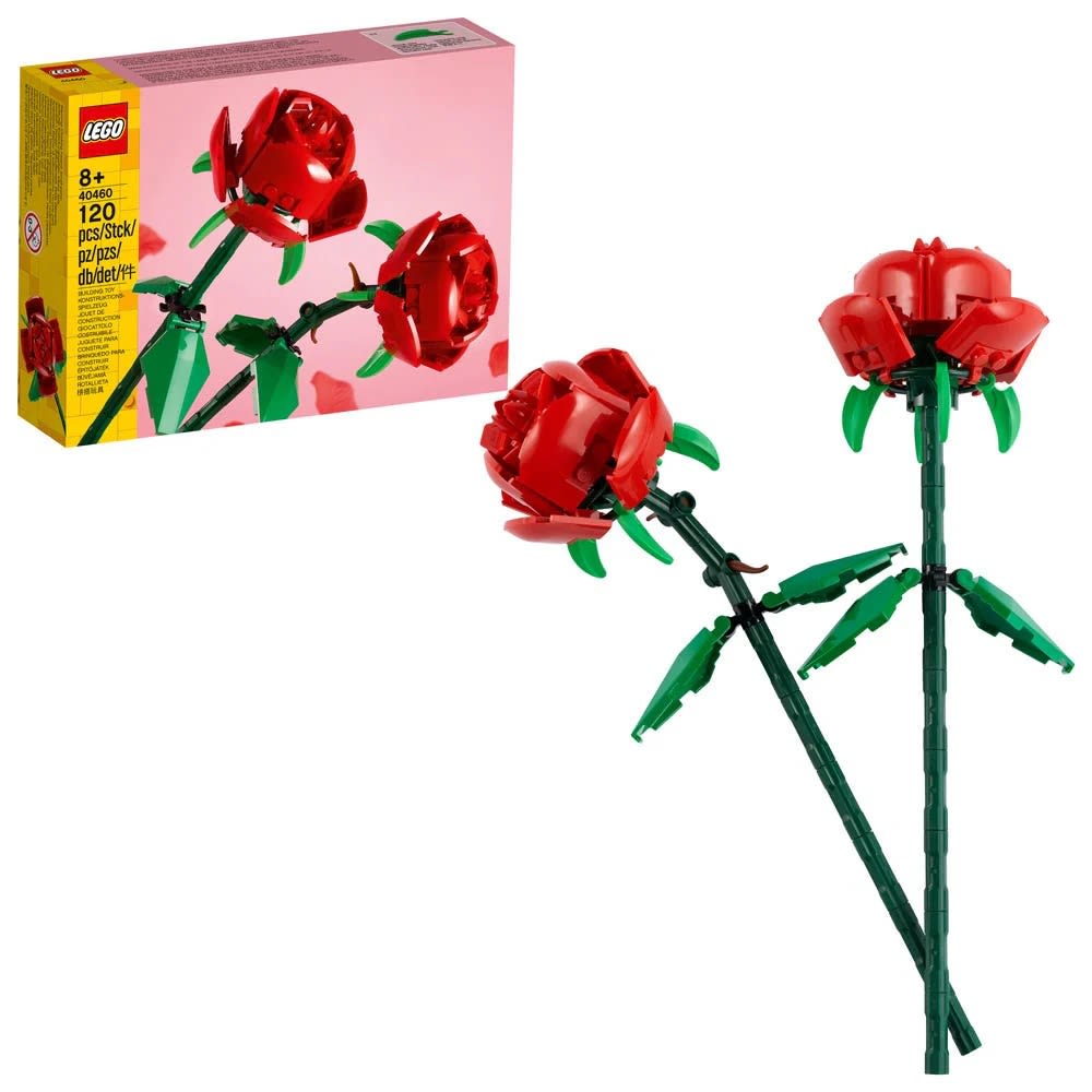 LEGO Botanicals Rosas 40460 Set de Flores para Construir – vista 2
