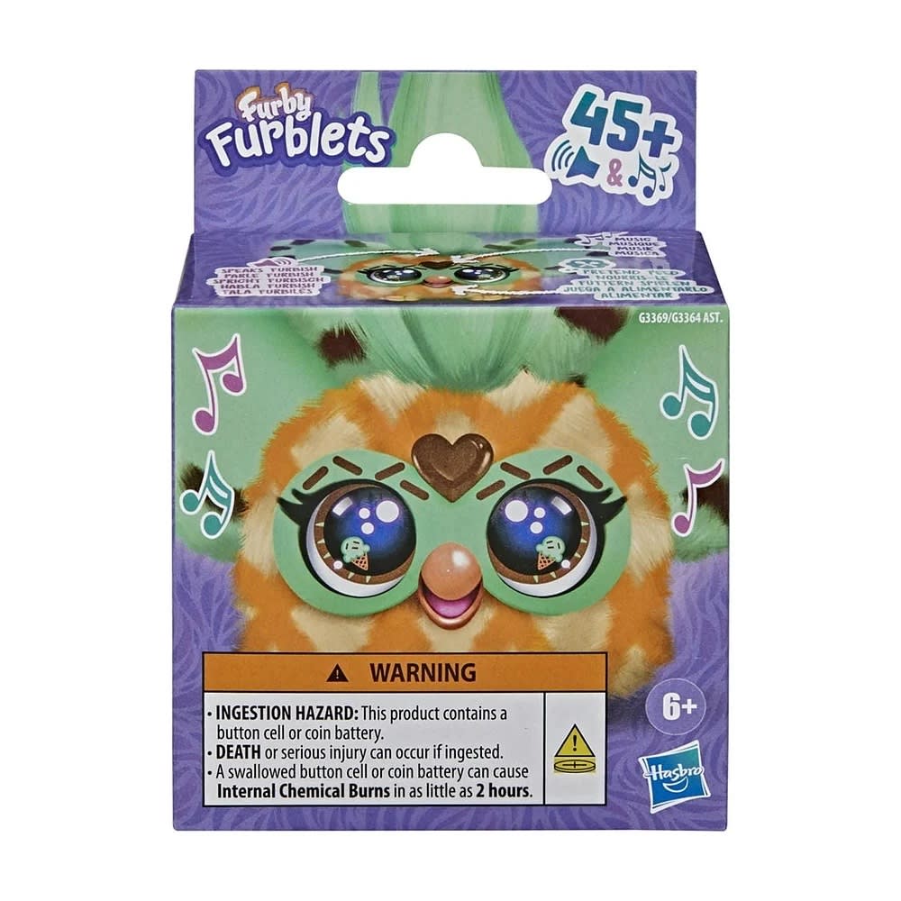 Furby Furblets Gourmets Mini Furby Interactivo con Clip Surtido – vista 4