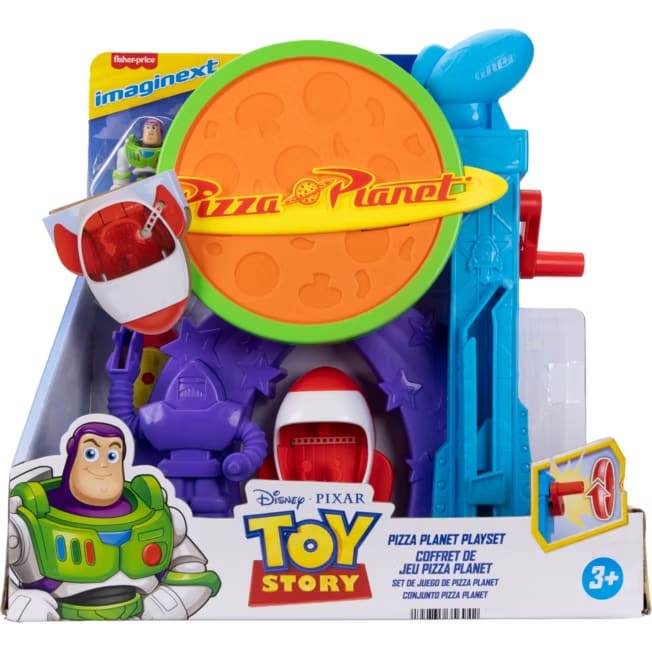 Imaginext Toy Story Pizza Planet Set de Juego con Buzz Lightyear – vista 1