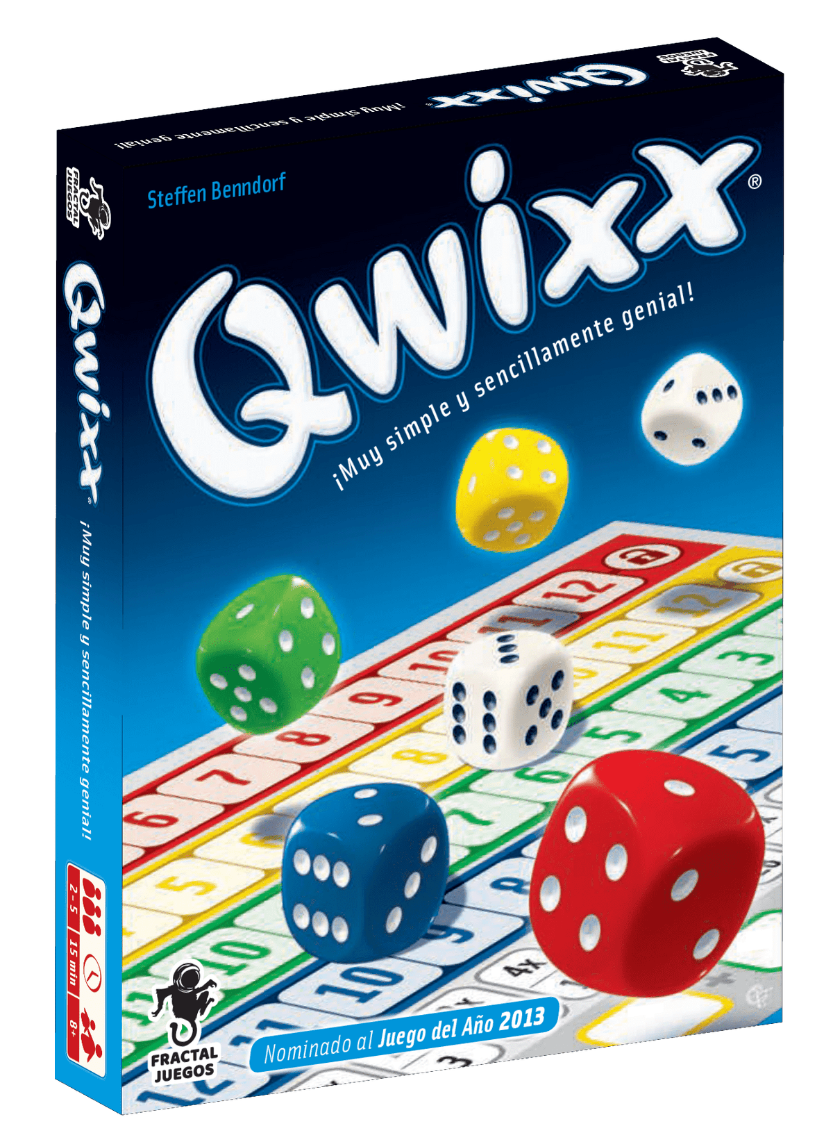 Qwixx Juego de Dados Rápido para Toda la Familia – vista 1