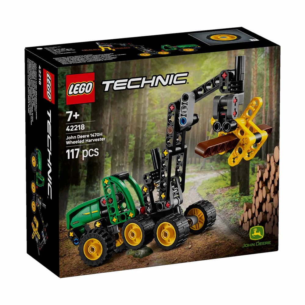 LEGO Technic Cosechadora con Ruedas John Deere 1470H – vista 2