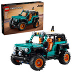 Caja y modelo armado del Jeep Wrangler Rubicon LEGO Technic