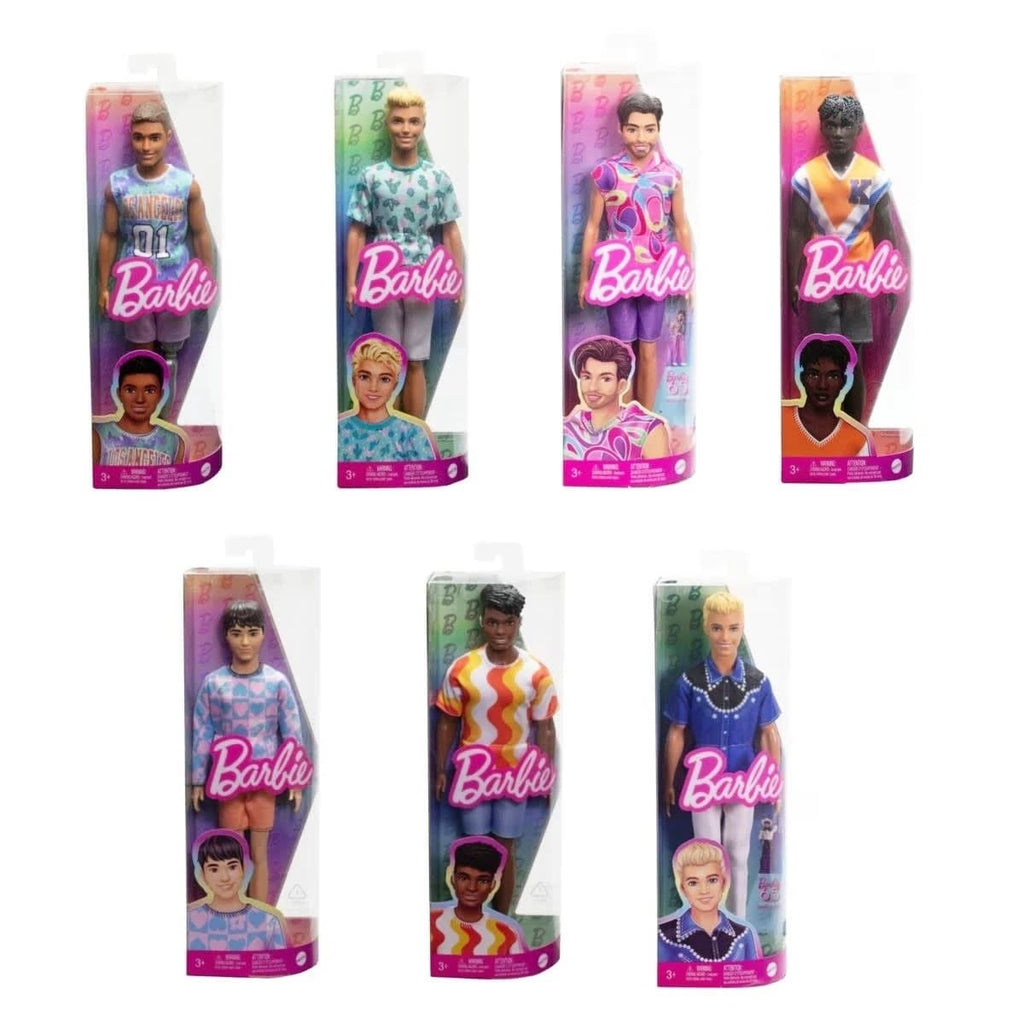 Barbie Ken Fashionistas Muñeco con Conjunto y Zapatos Surtido – vista 5