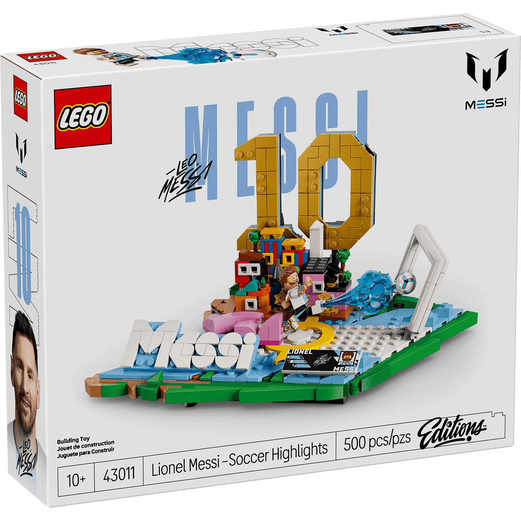 LEGO Fenómenos del Fútbol Lionel Messi Set con Minifigura – vista 2