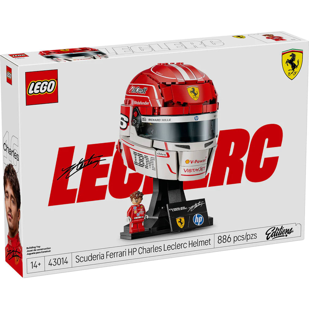 LEGO Editions Scuderia Ferrari HP Casco de Charles Leclerc – vista 1