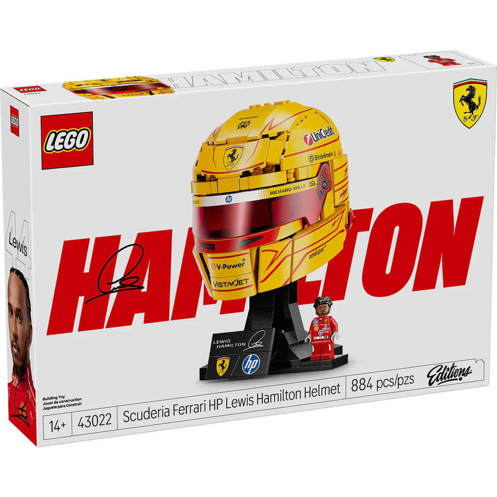 LEGO Editions Scuderia Ferrari HP Casco de Lewis Hamilton – vista 2