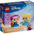 Caja LEGO Disney 43284 Mini Anna y Elsa de 65 piezas