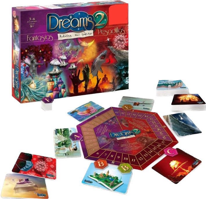 Juego de Mesa Dreams Fantasías y Pesadillas Adivina mi Sueño PlayFun – vista 1