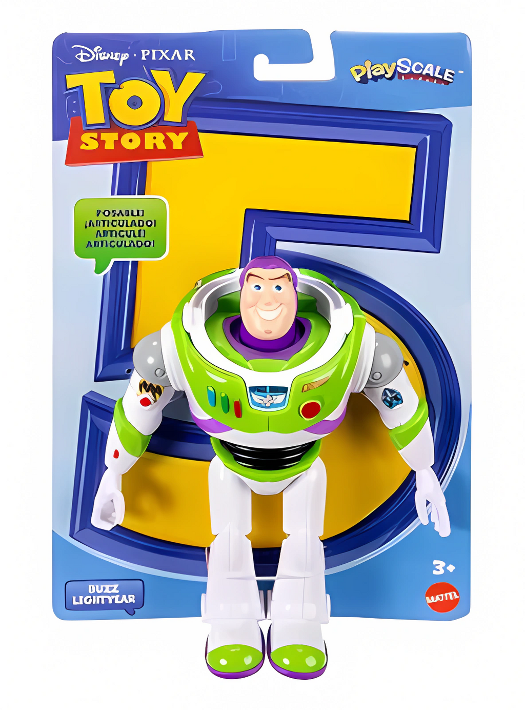 Toy Story 5 Buzz Lightyear Figura de Acción 7 Pulgadas – vista 1