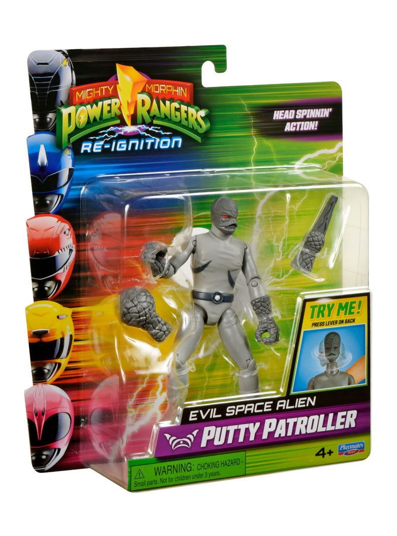 Power Rangers Mighty Morphin Figura Auto-Morphin Surtido – vista 3