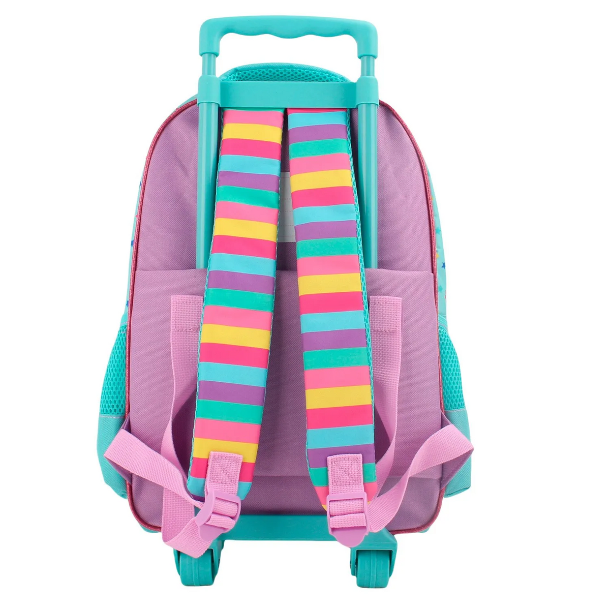 Set Escolar Peppa Pig Mochila con Ruedas, Lonchera y Estuche – Intek