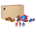 Marvel Super Hero Adventures Set 3 Vehículos y 3 Figuras – Hasbro