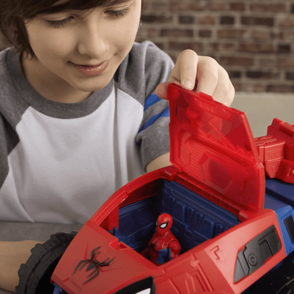 Spider-Man Un Nuevo Día Tanque Super Chompin 2 en 1 para Figuras ActionVerse – vista 5
