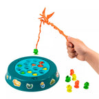 Juego de Mesa Pescando Dinosaurios con Tablero Giratorio Motorizado – vista 4