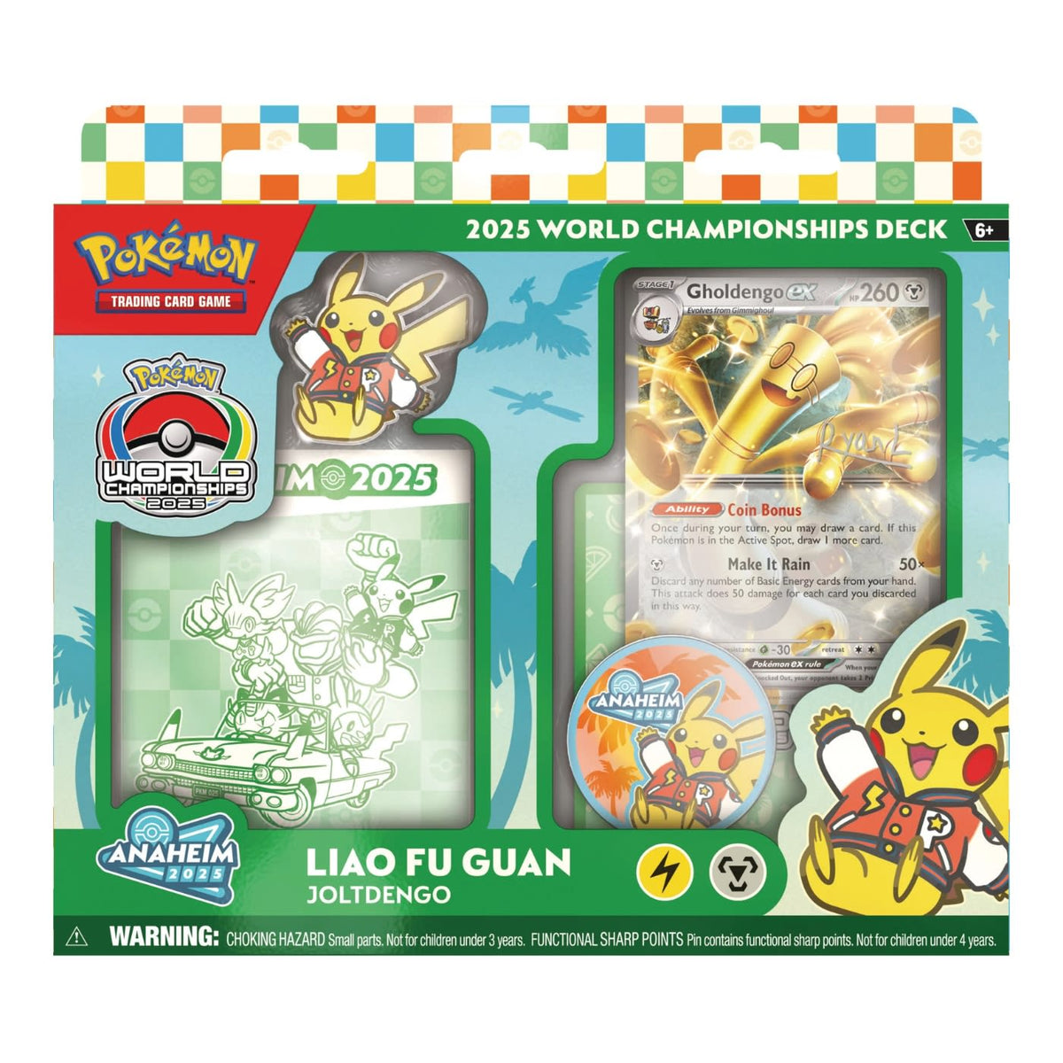 Pokémon TCG World Championships Deck 2025 Mazo en Inglés – vista 3