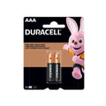 Blíster de 2 pilas alcalinas Duracell AAA de 1,5 V con el conejo Duracell