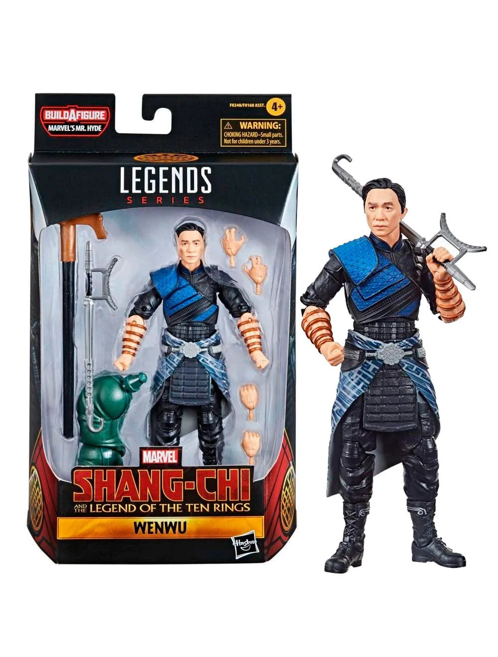 Figura Marvel Legends Shang-Chi 15 cm Build-A-Figure Mr. Hyde, modelo surtido – Hasbro
