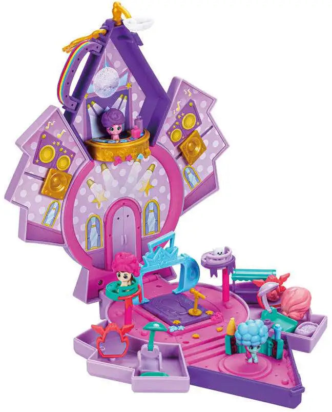 Escenario Mane Melody abierto con minifiguras y accesorios