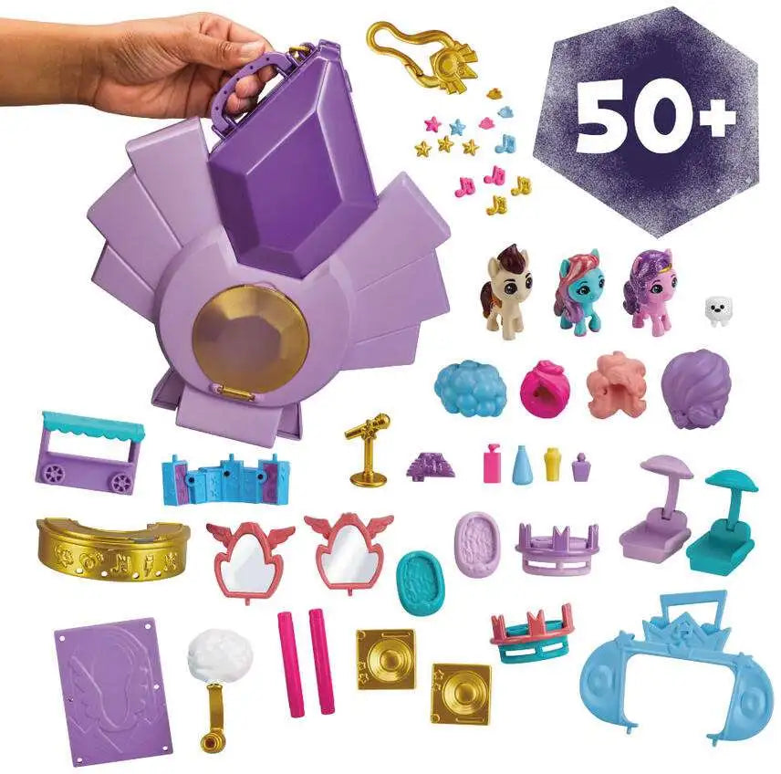 Más de 50 piezas del set Mane Melody junto a las 3 minifiguras