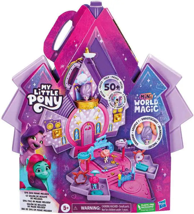 Empaque frontal My Little Pony Spa Day Mane Melody de Hasbro