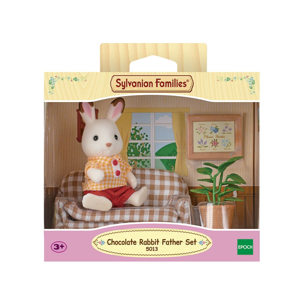 Sylvanian Families Set Padre Conejo Chocolate – vista 1