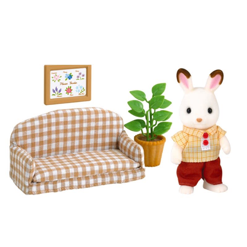 Sylvanian Families Set Padre Conejo Chocolate – vista 2