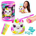 Airbrush Plush Neon Peluche para Pintar con Aerógrafo Surtido – Canal Toys