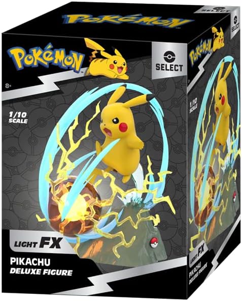 Pokémon Estatua de Colección Deluxe Pikachu 33 cm con Iluminación – vista 1