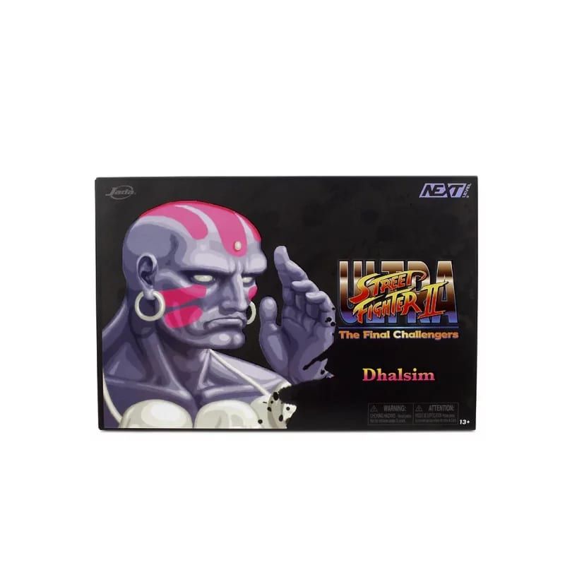 Street Fighter Ultra II Dhalsim Player 2 Figura Deluxe 15 cm – vista 1