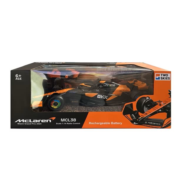 Fórmula 1 McLaren Auto a Control Remoto Escala 1:14 con Luces y Sonidos – vista 2