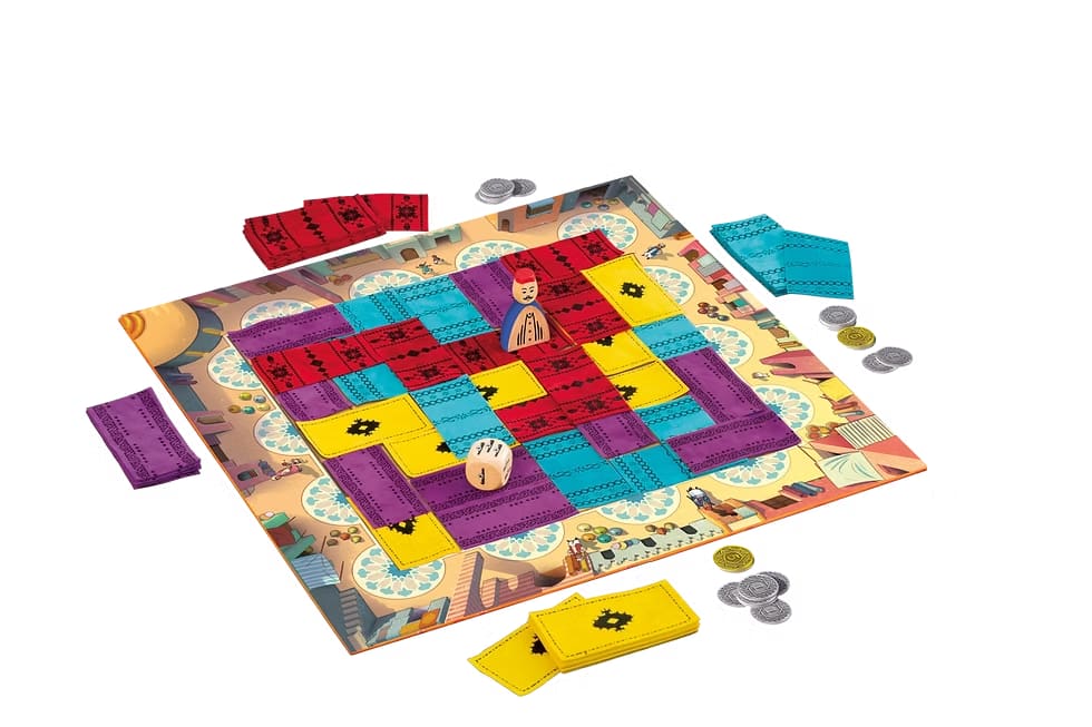 Marrakech Juego de Mesa de Estrategia del Mercado de Alfombras – vista 1