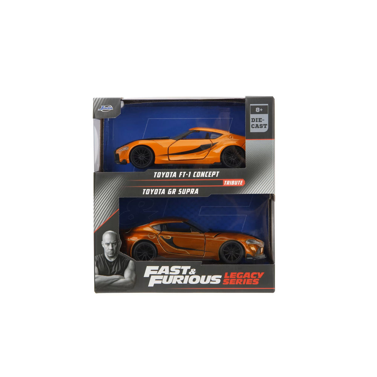 Jada Rápidos y Furiosos Pack Toyota FT-1 Concept y Toyota GR Supra – vista 3