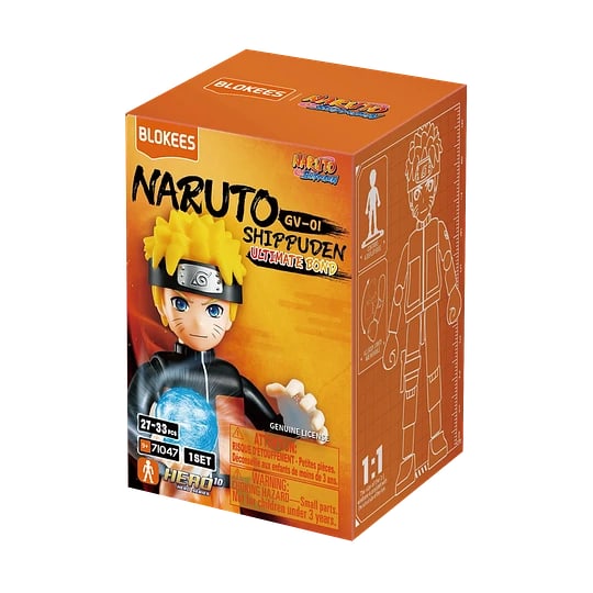 Caja Blokees Naruto Galaxy Version 01 Ultimate Bond