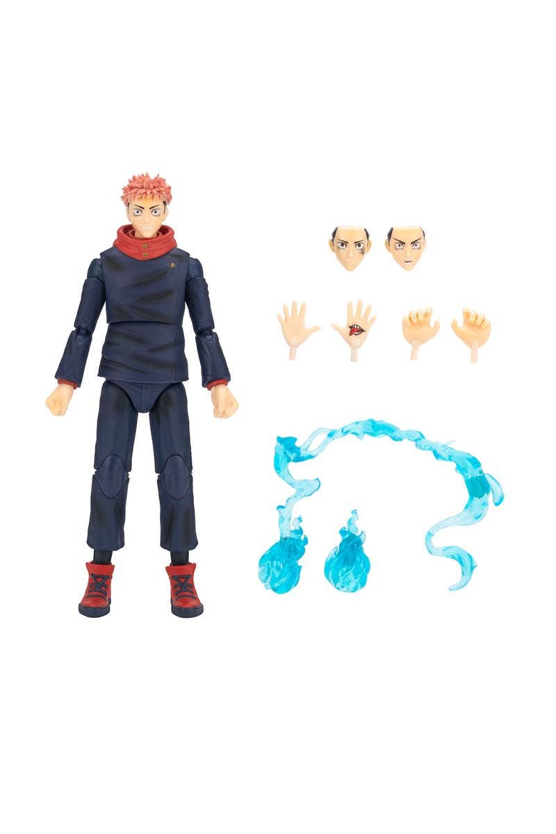 Figura Total Anime de Yuji Itadori con manos y efectos intercambiables