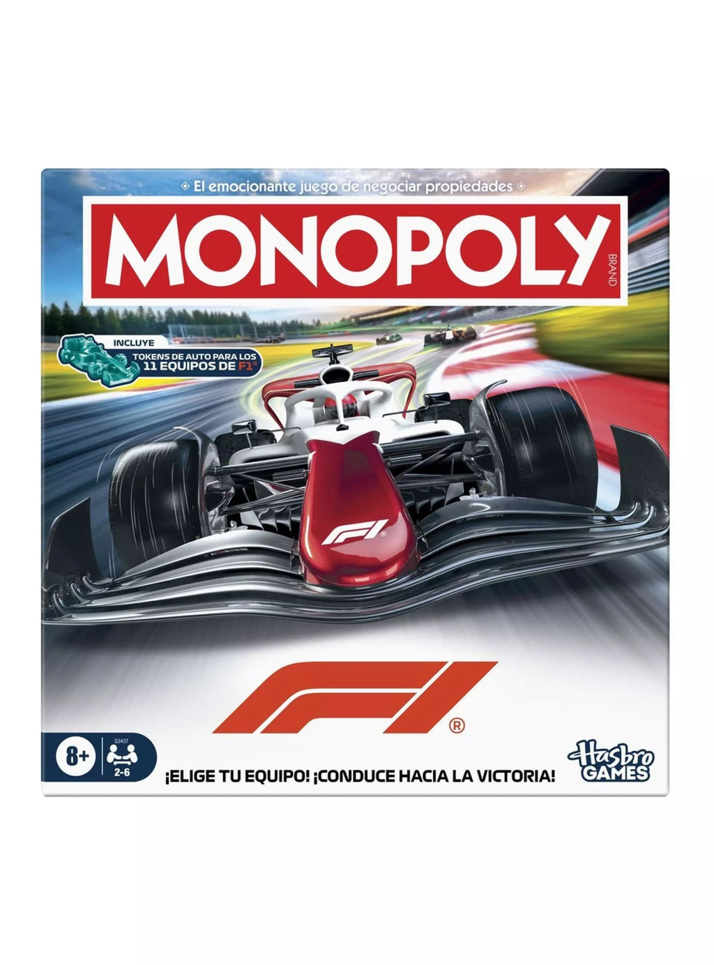 Monopoly Edición Fórmula 1 F1 Juego de Mesa – vista 1