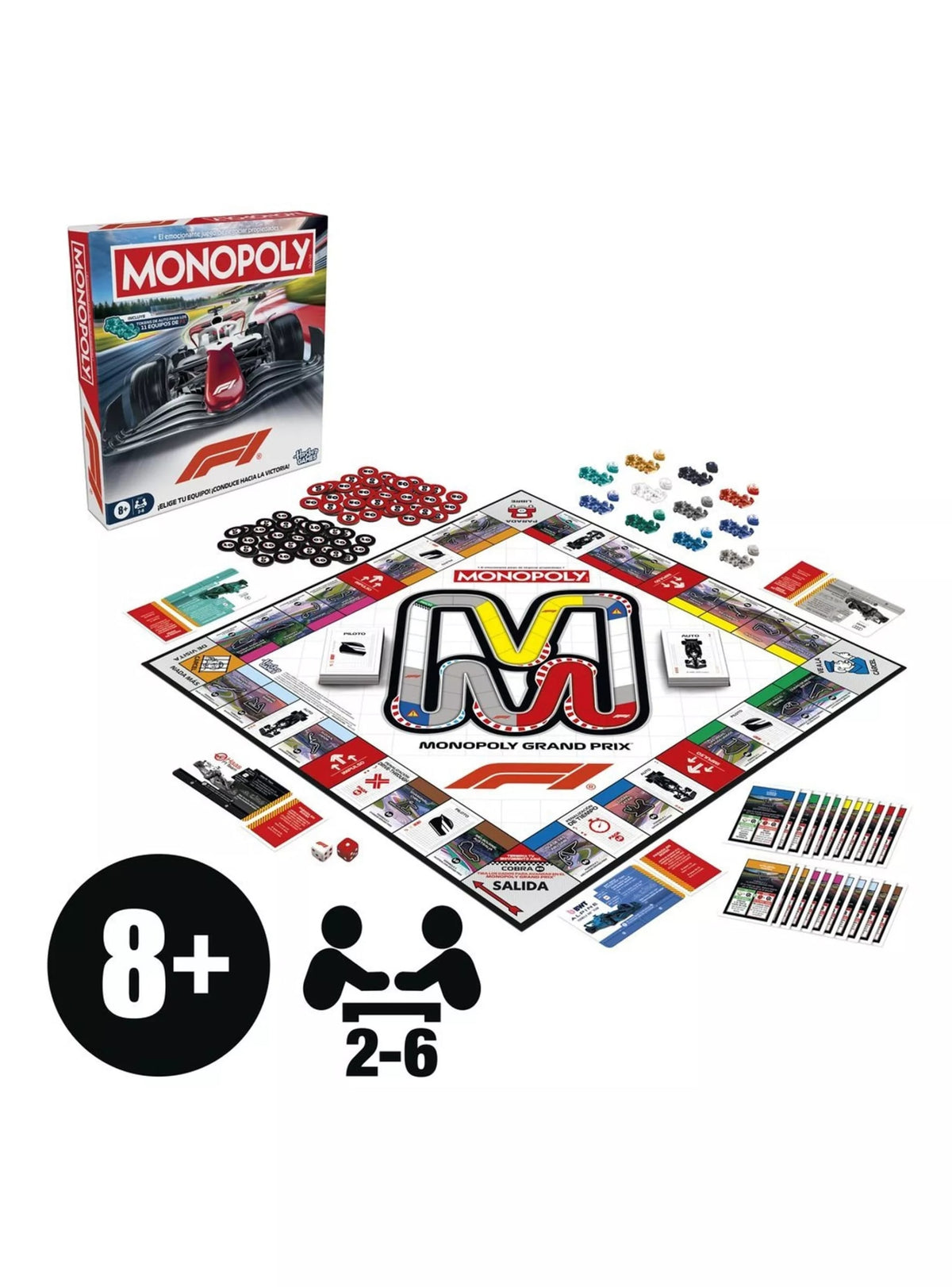 Monopoly Edición Fórmula 1 F1 Juego de Mesa – vista 3