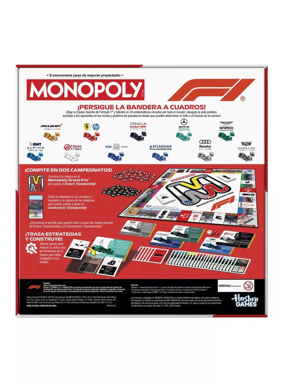 Monopoly Edición Fórmula 1 F1 Juego de Mesa – vista 4