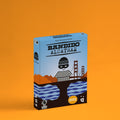 Caja del juego Bandido Alcatraz de Fractal Juegos con el bandido y el puente al fondo