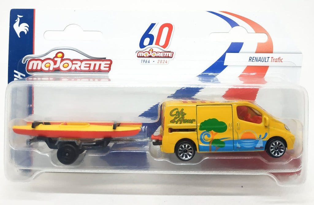 Majorette French Touch Auto con Remolque Temático Surtido – vista 2