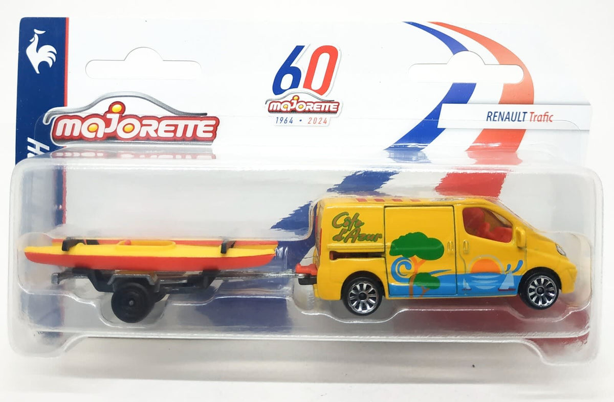 Majorette French Touch Auto con Remolque Temático Surtido – vista 2