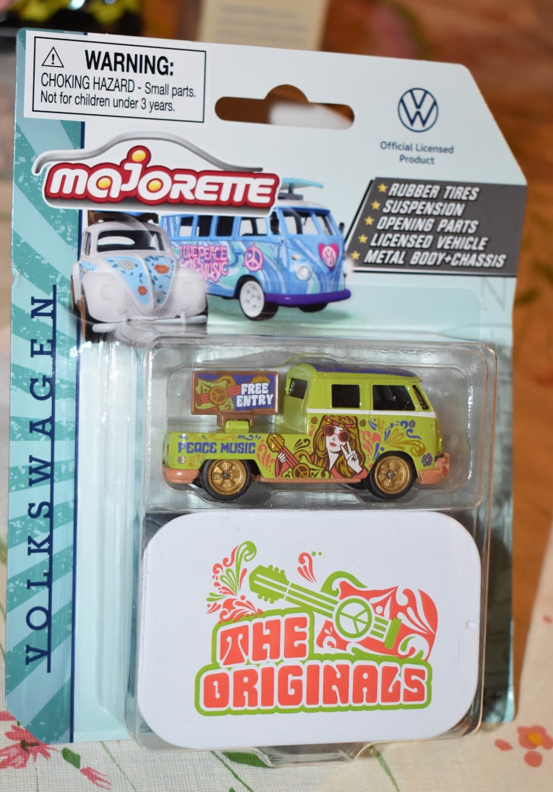 Majorette Volkswagen The Originals Deluxe Cars Volkswagen T1 Verde – vista 2