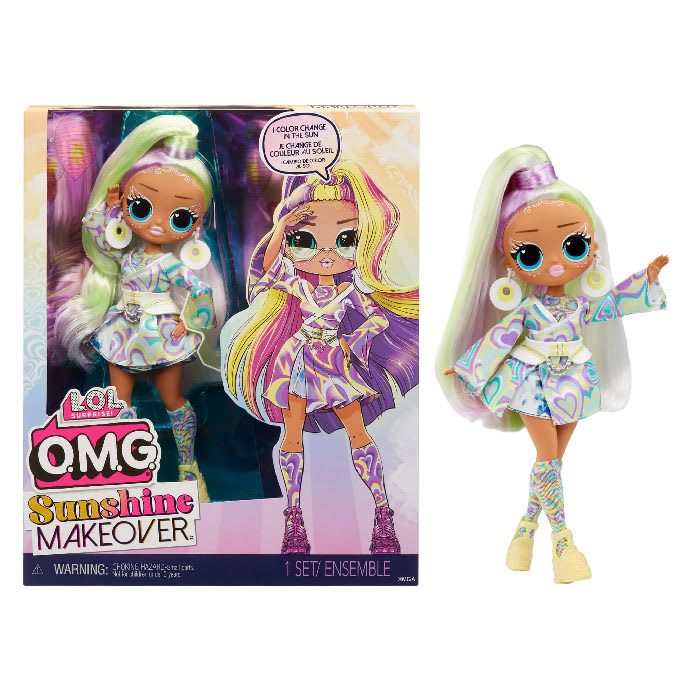 LOL Surprise OMG Sunshine Makeover Switches Muñeca que Cambia de Color – vista 1