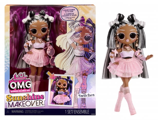LOL Surprise OMG Sunshine Makeover Switches Muñeca que Cambia de Color – vista 3