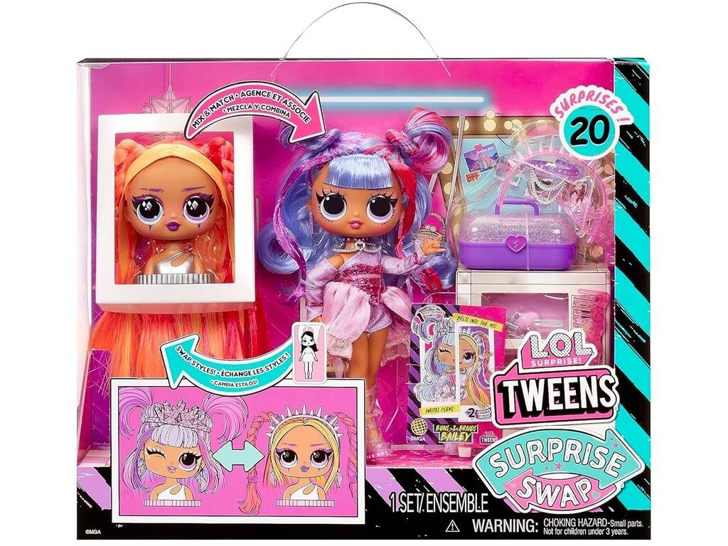 LOL Surprise Tweens Surprise Swap Bailey Muñeca – vista 1