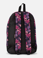 Espalda de mochila Maui and Sons con tirantes de estampado floral rosado