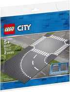 LEGO City Curvas y Cruce 60237 Set de Carreteras para tu Ciudad – vista 2