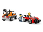 LEGO City Camión Grúa y Reparación del Deportivo con 2 Minifiguras – vista 2