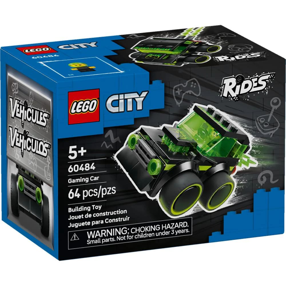 LEGO City Vehículos Auto de Carreras de Videojuego con Minifigura – vista 2